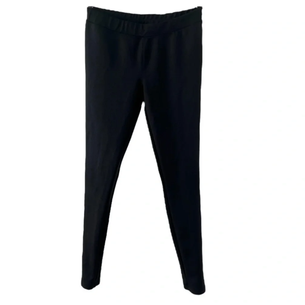 Express | Black Faux Suede Leather Leggings | Women’s Size Small - Picture 2 of 8